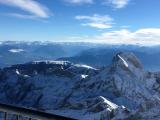 Gipfeltreffen auf 2502m. Altmann im Vordergrund