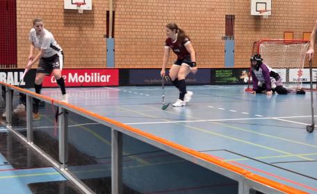 Norina Gehring bereit für die Auslösung